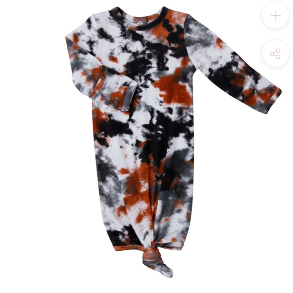 ⚫️ angel dear x spearmint love ⚫️ - Tie dye knotted gown - size 0-3 months